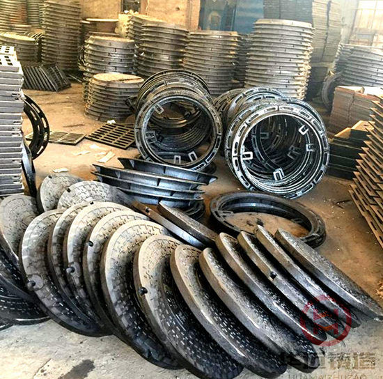 重型球墨鑄鐵井蓋（支持定做加重型、承載能力強）